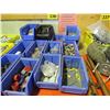 Image 1 : Storage Bins w/ Bolts, Wahsers, etc