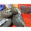 Image 1 : Air filled rubber castor tires (6)