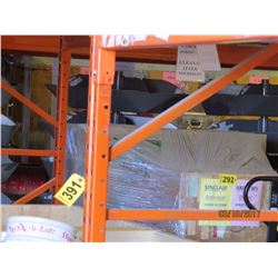 21' x 4' of Pallet Racking (not to be removed until after March 29th)