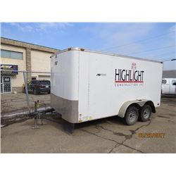 2016 SWS CargoMate 14' Enclosed Trailer White