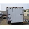 Image 2 : 2016 SWS CargoMate 14' Enclosed Trailer White