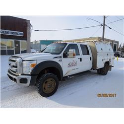 2012 Ford F550 V10 6.8L CrewCab 4x4 Truck