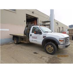 2009 Ford F550 Deisel 4x4 Truck