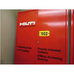 Hilti Overhead Wall Mounted Cabinet…empty
