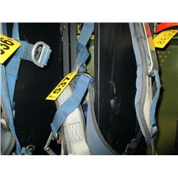 DBI Sala Exofit Harness w/ tool bags & Twin Safety Lanyards