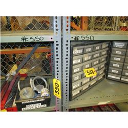 5' Metal Storage Shelves (2)