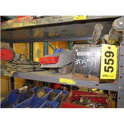 Misc gas hoses, & Storage bins