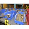 Image 1 : 8 Blue Bins w/ drill bits & cutting/grinding discs
