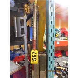 Measure sticks (Wood, Fiberglass, Plastic)