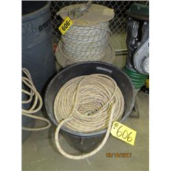 2 Reels of Rope, &  Bucket of Rope