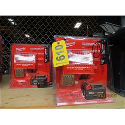 11 Milwaukee M18 XC5.0 System Started Kits 48-59-1850…new in bboxes