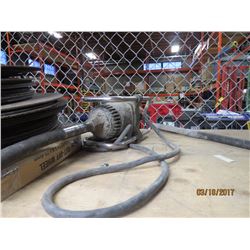 Wyco Internal Concrete vibrator w/whip