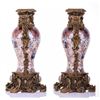 Image 3 : Two Vintage Chinese Decorative Urns Made With