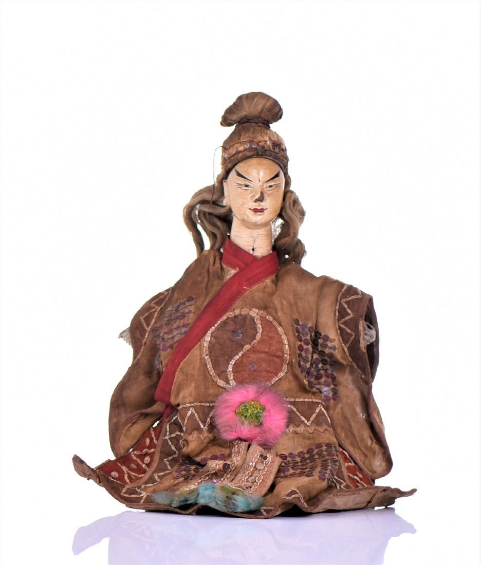 antique chinese wooden dolls