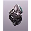Image 2 : Benjamin Piaso, Navajo Malachite Sterling Sil