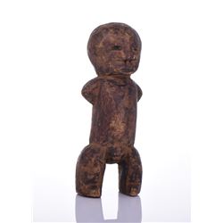 African Lega Wood Figure, Congo. Provenance: