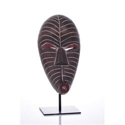 African Pende Wood Ceremonial Mask, Congo. Pr