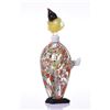 Image 4 : Murano Art Glass Clown Decanter With Removabl