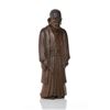Image 1 : Chinese Brown Glazed Ceramic Figure Of A Robe