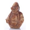 Image 8 : Chinese stone carving of a robed man.   Estim