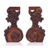 Image 4 : Antique Architectural Elements Carved From Wo