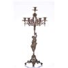 Image 3 : Five Stick Brass Candelabra. Breaks apart int