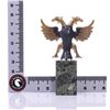 Image 5 : Two Toned Patina Bronze Double Headed Phoenix