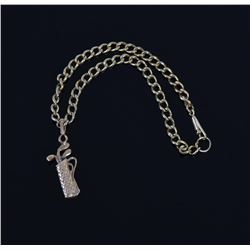14k Gold Golf Bracelet.  Weight: 0.147   Esti
