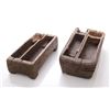 Image 2 : Primitive / antique wood compartment tray. Po
