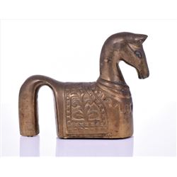 Antique Brass Trojan Horse.  Estimated more t