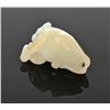 Image 5 : Antique White Jade Recumbent Ram, Qing Dynast