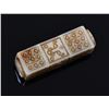 Image 1 : Chinese Jade Carved Toggle With Inscribed Fac
