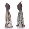 Image 2 : Two Antique Japanese partially polychromed br