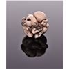 Image 1 : Antique Pre-Ban Japanese Ram Signed Netsuke W
