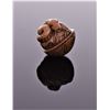 Image 2 : Japanese Cobra Snake Netsuke Carved From A Nu