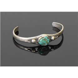 Native American Beautiful Green Turquoise and