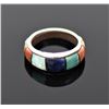 Image 1 : Native American Multi Stone Sterling Silver R