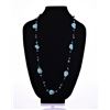Image 1 : Native American Blue Turquoise And Black Onyx