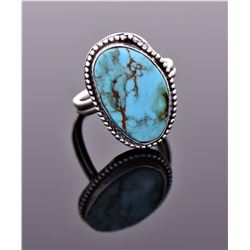 Native American South West Blue Turquoise Rin