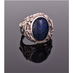 Native American Navajo Lapis Lazuli Sterling