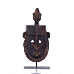African Dogon Wood Mask, Mali. Dogon art is p