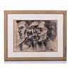 Image 1 : Luder, Original charcoal drawing signed and d