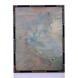 Signed Ng lower right, Original Modernism oil