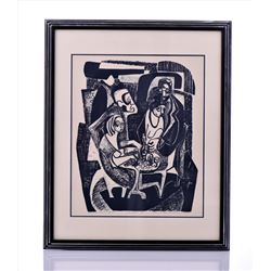 Lenore Simon, Abstract expressionism, Low edi