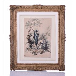 Francesco Bartolozzi (1728 - 1815). A hand co