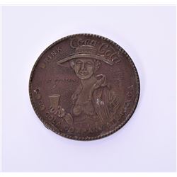 Rare Tiffany Studio New York Brass Coca Cola