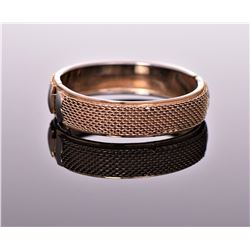 Vintage Gold Tone/Plated Chain Mail Bracelet.