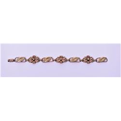 Vintage Probst 12k Gold Filled Link Bracelet,