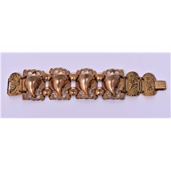 Vintage Gold Tone/Plated Victorian Revival Br