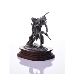 Michael Boyett, 1980 Titled "Snow Hunter Blac